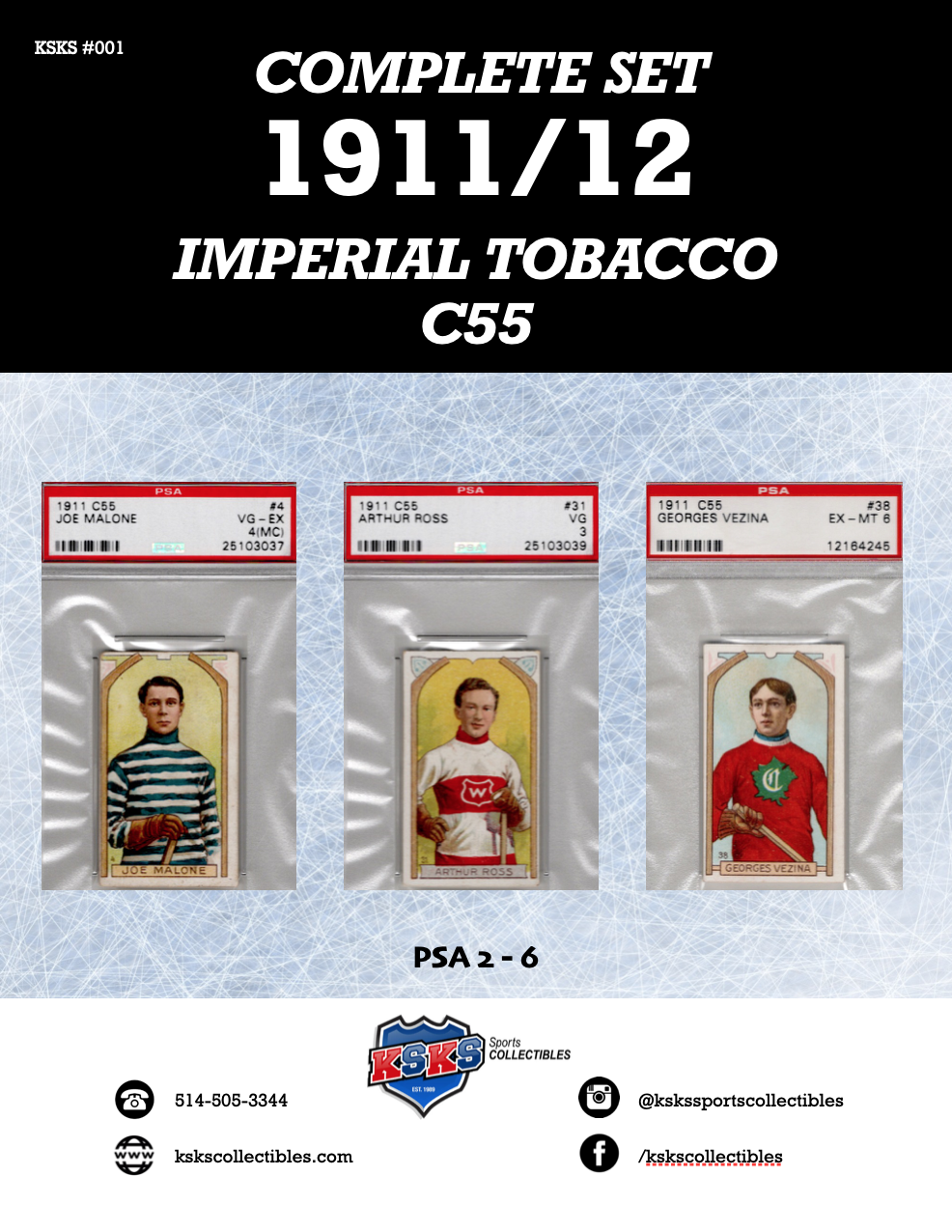 1911 Imperial Tobacco C55 Complete Set